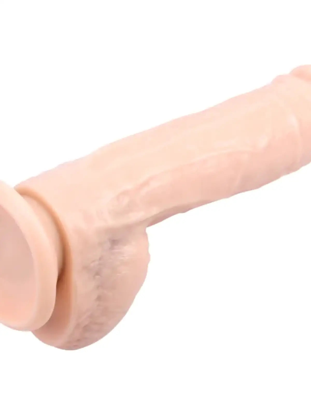 Alexander Lee realistinen dildo 10", pehmeä ja ihoystävällinen PVC, miellyttävä tuoksu ja imukuppi – tukeva nautintolelu arkeen.