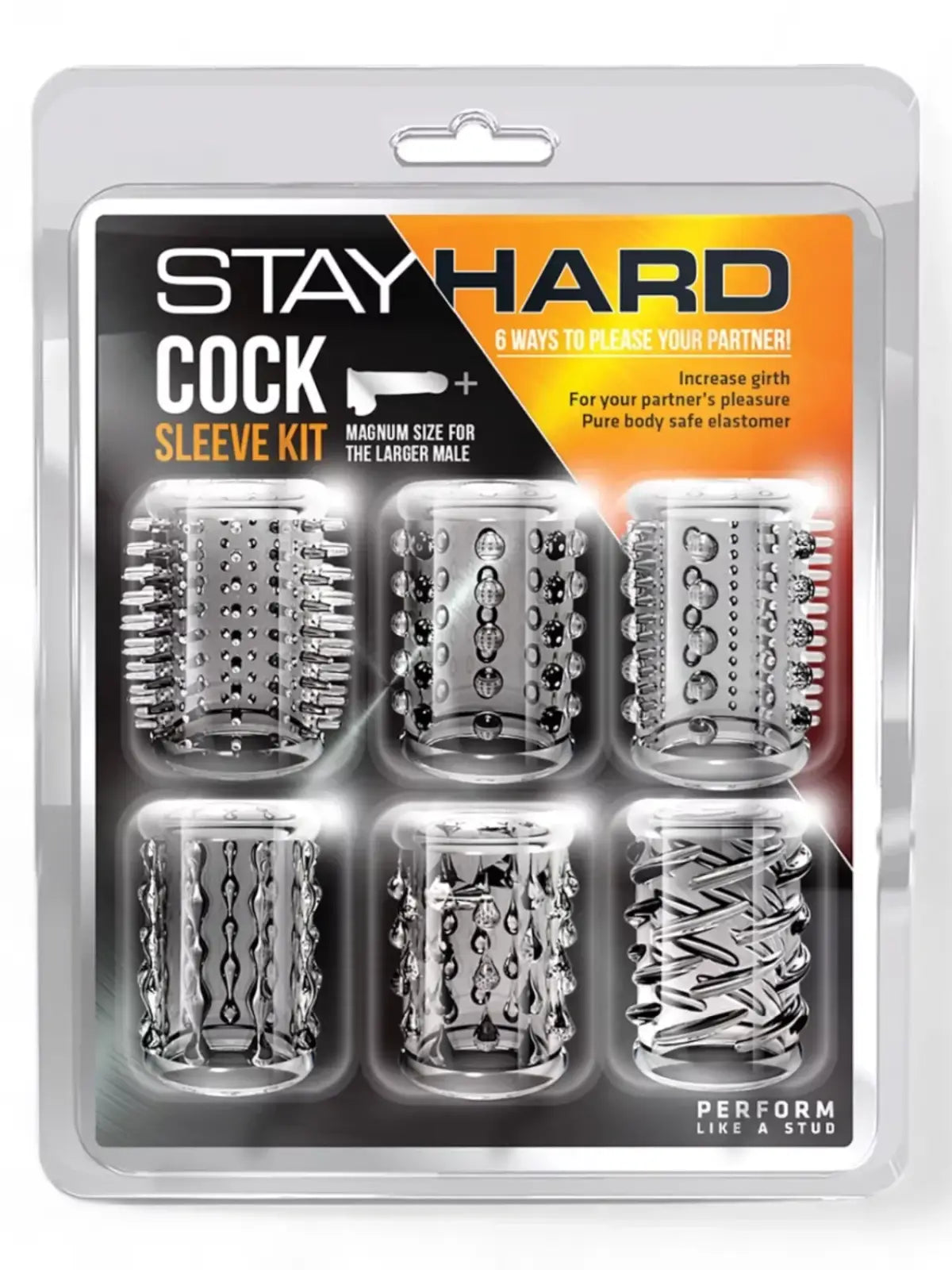 Blush Novelties Stay Hard Cock Sleeve Kit