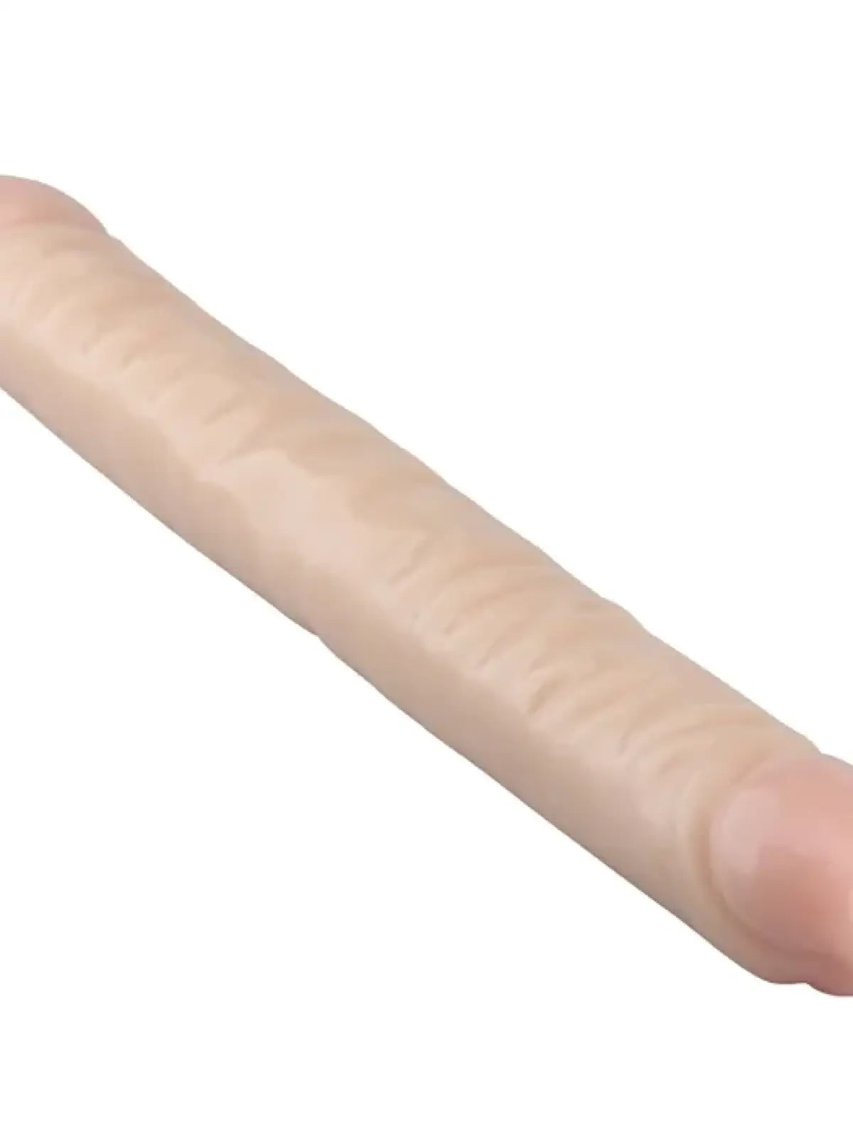 Being Fetish realistinen 17.3" tupladildo, pehmeä PVC, joustava rakenne ja miellyttävä tuoksu – tuplasti nautintoa yhdelle tai kahdelle.