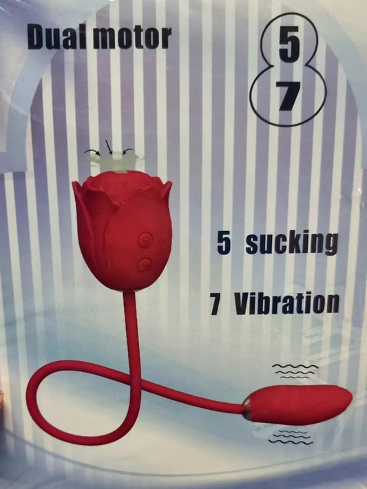 Dual motor ruusu ja vibraattori klitoriksen kiihottimet erotiikan – tehokas ja hiljainen vibraattori esimerkiksi G-piste- tai klitorisstimulaatioon.