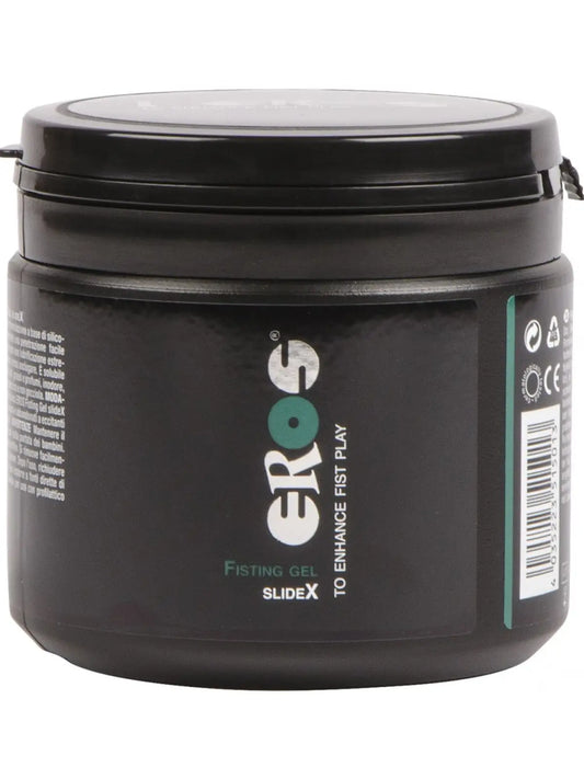 Eros Fisting Gel, vesipohjainen ja paksu liukuvoide. Dermatologisesti testattu, pitkäkestoinen ja helppo pestä pois.