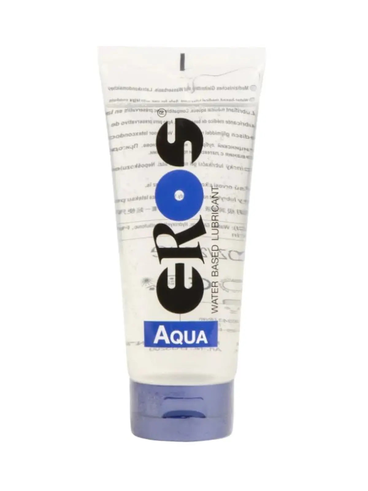 EROS AQUA on vesipohjainen liukuvoide, joka ei tahmaa ja sopii herkälle iholle. Kondomiystävällinen ja dermatologisesti testattu.