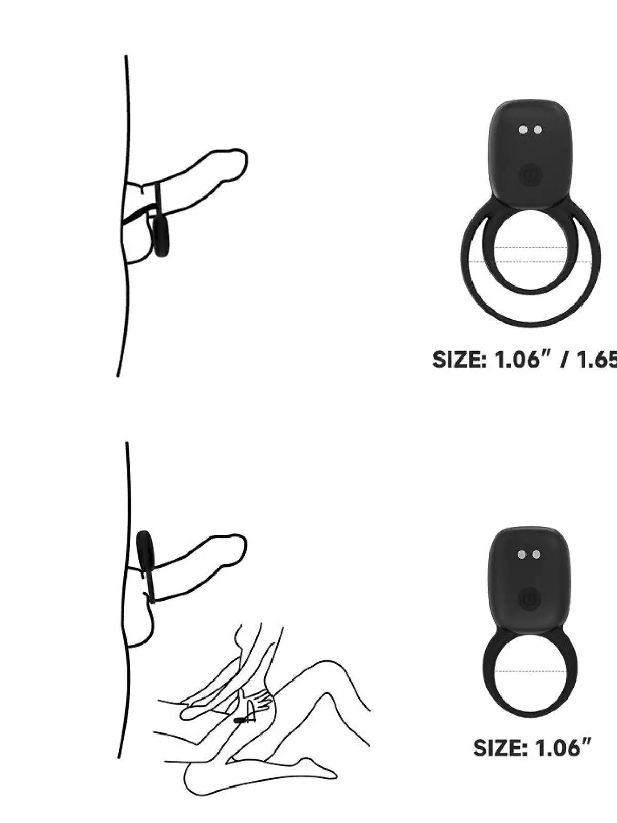 Hank Love penisrengas pidentää nautintoa, parantaa erektion kestävyyttä ja tuo lisästimulaatiota molemmille osapuolille.