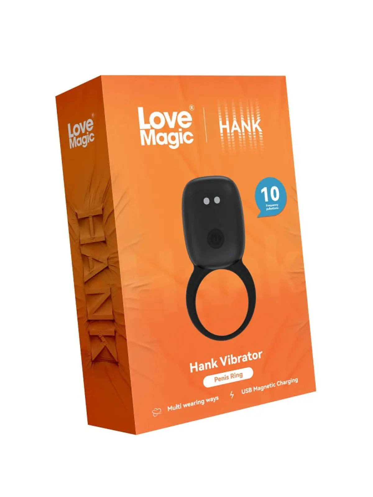 Hank Love penisrengas pidentää nautintoa, parantaa erektion kestävyyttä ja tuo lisästimulaatiota molemmille osapuolille.