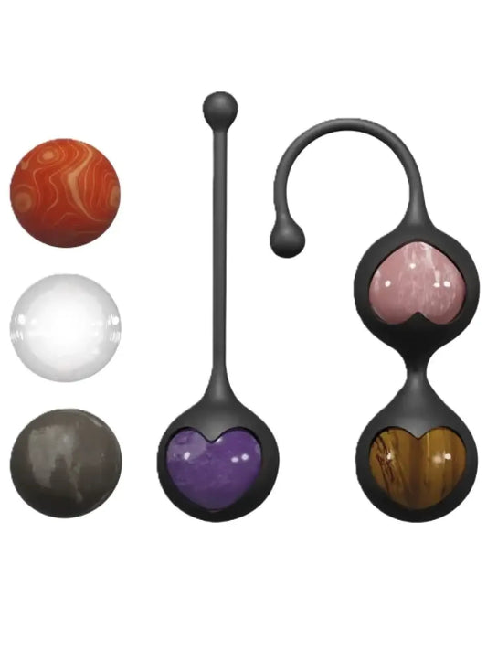 Harmony stones kuulat 6 kpl geishakuulat erotiikan – laadukkaat geishakuulat lantionpohjan harjoitteluun.