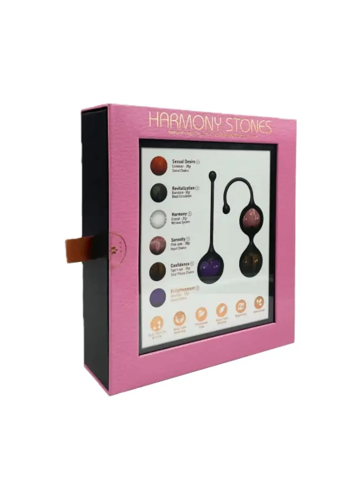 Harmony stones kuulat 6 kpl geishakuulat erotiikan – laadukkaat geishakuulat lantionpohjan harjoitteluun.