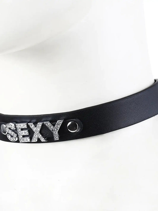 Kaulapanta Sexy on tyylikäs ja sensuelli asuste roolileikkeihin tai eroottiseen pukeutumiseen