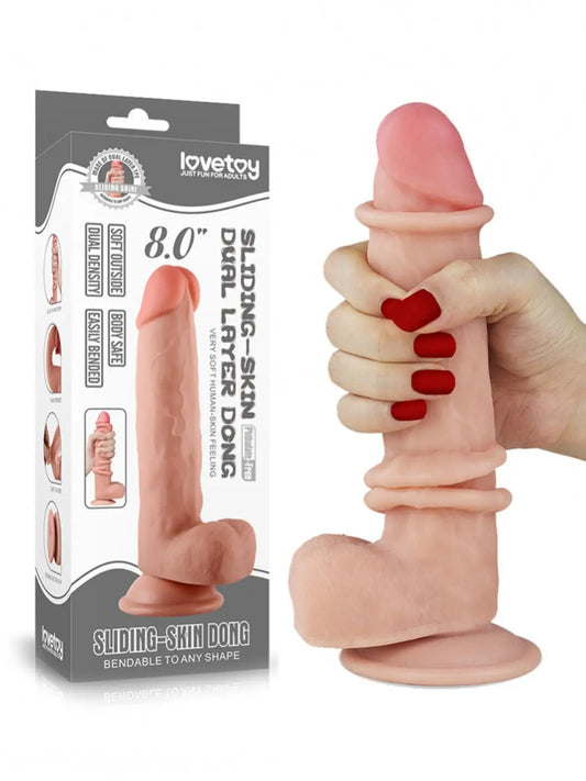 Love toy- dildo 8 tuumaa | Dildot | erotiikanaika