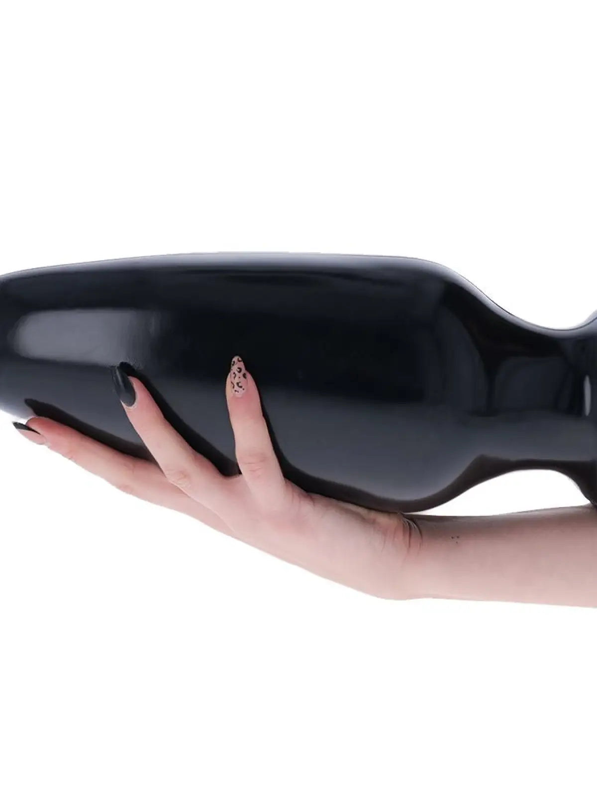 Musta Monolite Uluru on tyylikäs  anaalitappi, sopii kokeneelle käyttäjälle.