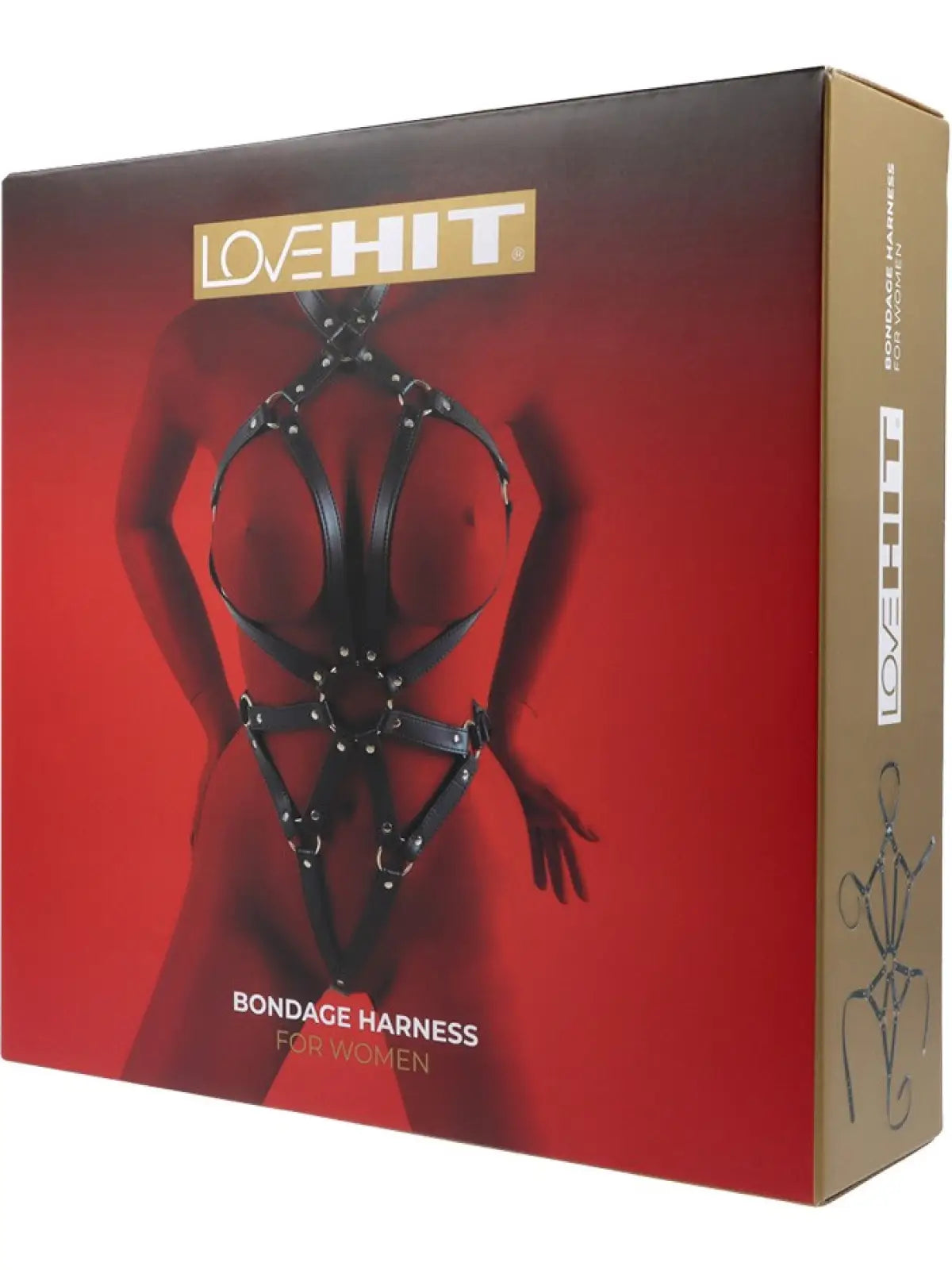 Naisten body harness o renkaalla naisten asut erotiikan – seksikäs asukokonaisuus fantasialeikkeihin tai rohkeaan roolipukeutumiseen.