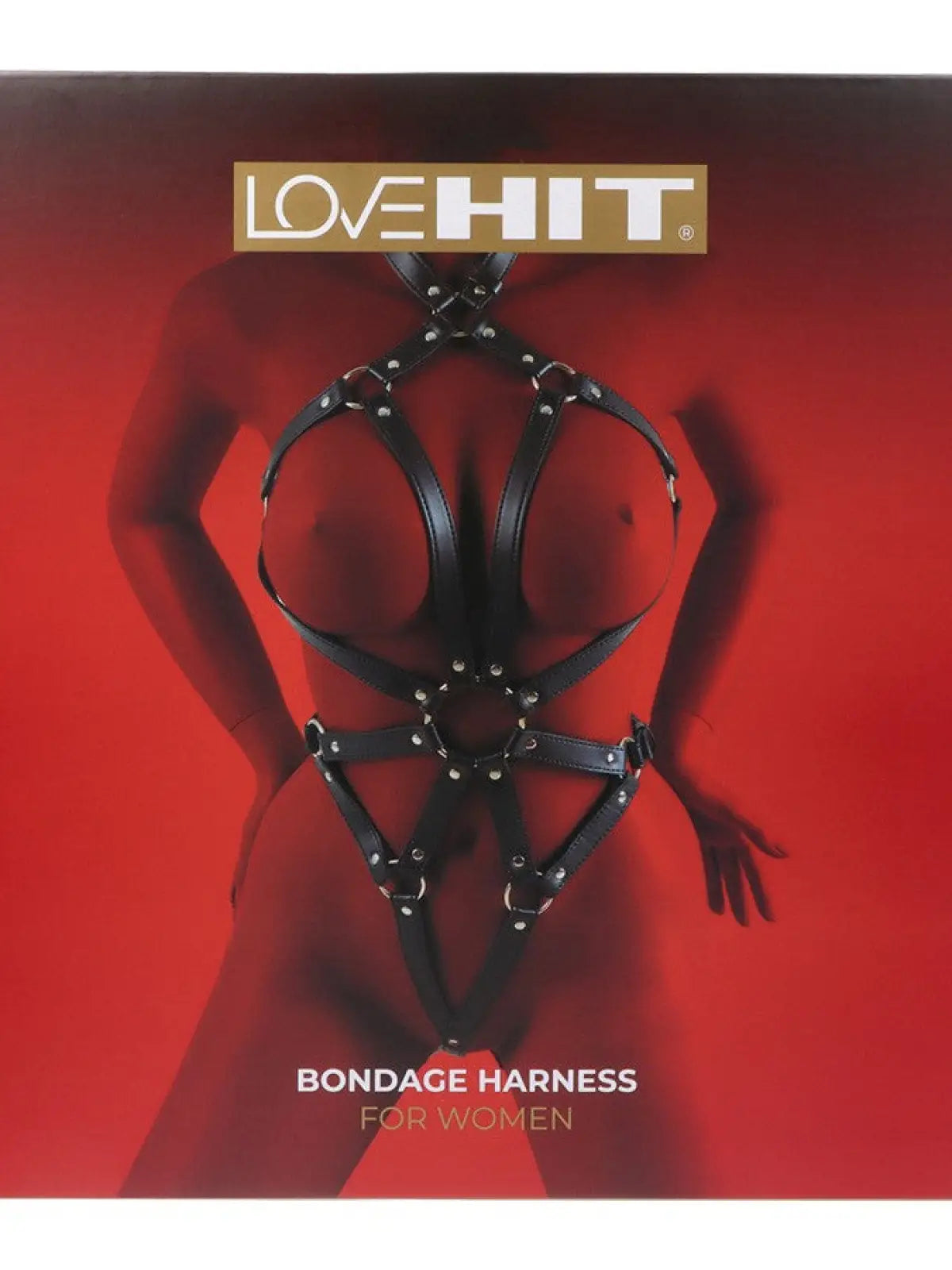 Naisten body harness o renkaalla naisten asut erotiikan – seksikäs asukokonaisuus fantasialeikkeihin tai rohkeaan roolipukeutumiseen.