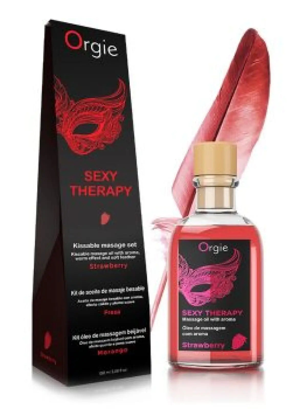 Orgie hierontavoide mansikka | Hierontaöljyt | erotiikanaika