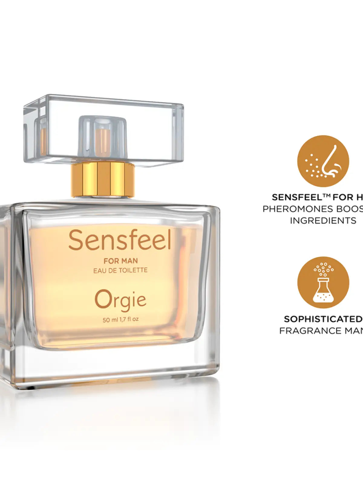 Orgie Sensfeel miesten feromonituoksu 50ml | Feromonit | erotiikanaika