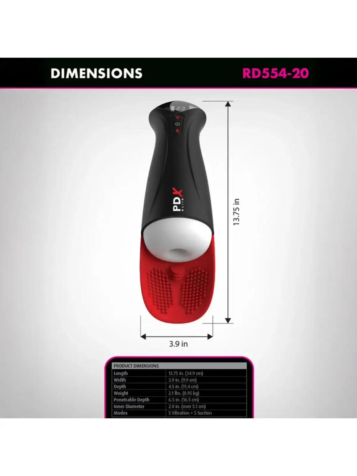 PDX Elite FAP-O-Matic PRO XL – tyylikäs ja tehokas masturbointilaite intensiiviseen yksin- tai parikäyttöön.