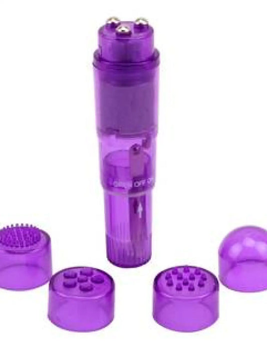 Pienikokoinen klitoriskiihotin, jossa voimakas moottori ja 4 vaihdettavaa päätä. Kevyt, huomaamaton ja täydellinen matkoille.