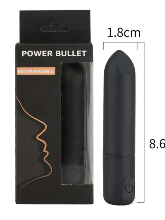 Värisevä luoti, jossa voimakas moottori, vedenpitävä runko ja silkinpehmeä silikoni – nautintoa yksin tai yhdessä.