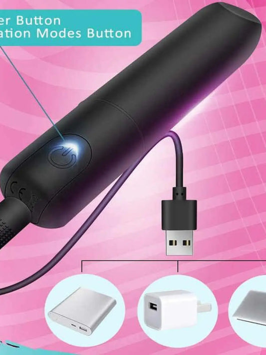 Värisevä luoti, jossa voimakas moottori, vedenpitävä runko ja silkinpehmeä silikoni – nautintoa yksin tai yhdessä.