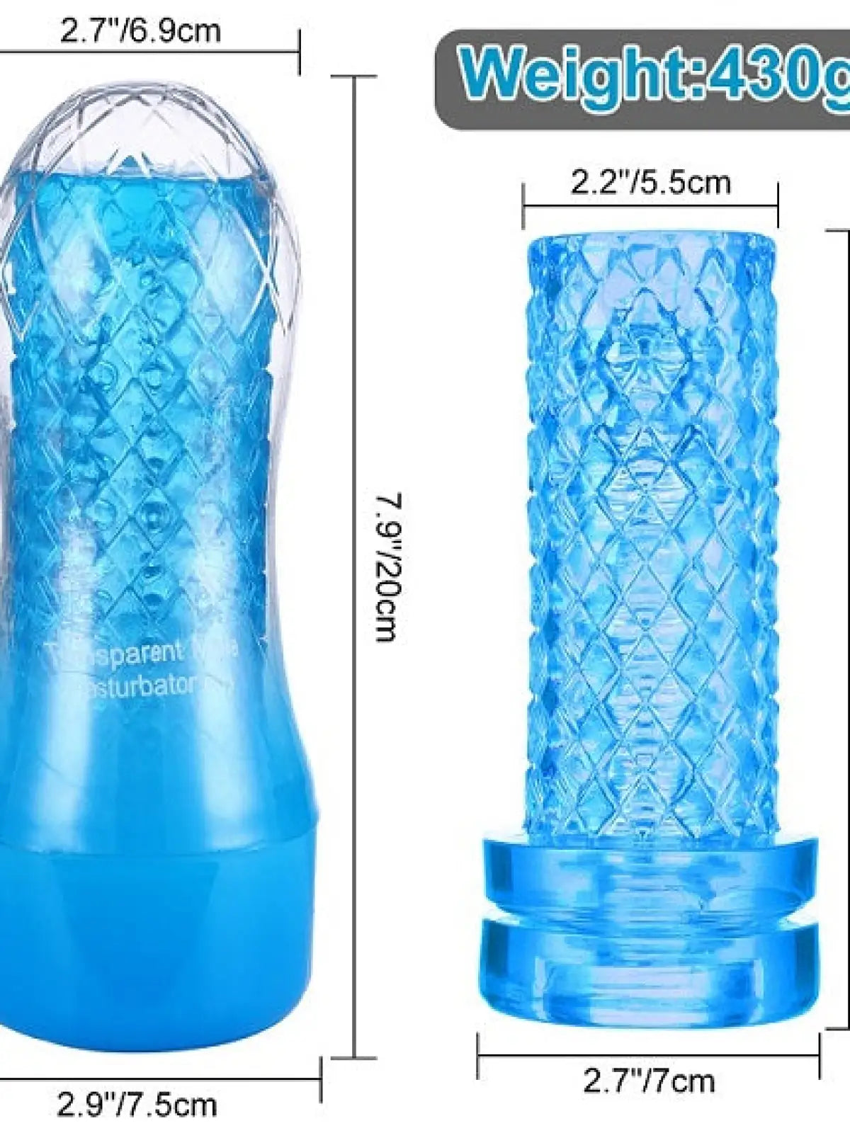 Tiukka tekovagina miehille – realistinen tuntuma, nystyröity sisärakenne ja irrotettava insertti. Koko