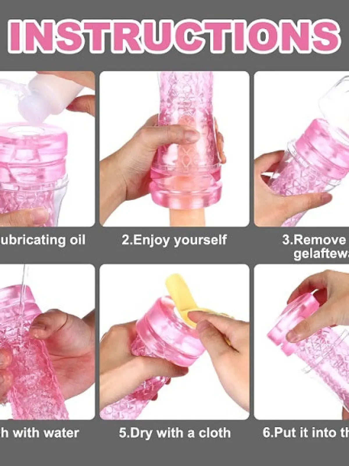 Tiukka tekovagina miehille – realistinen tuntuma, nystyröity sisärakenne ja irrotettava insertti. Ohjeet