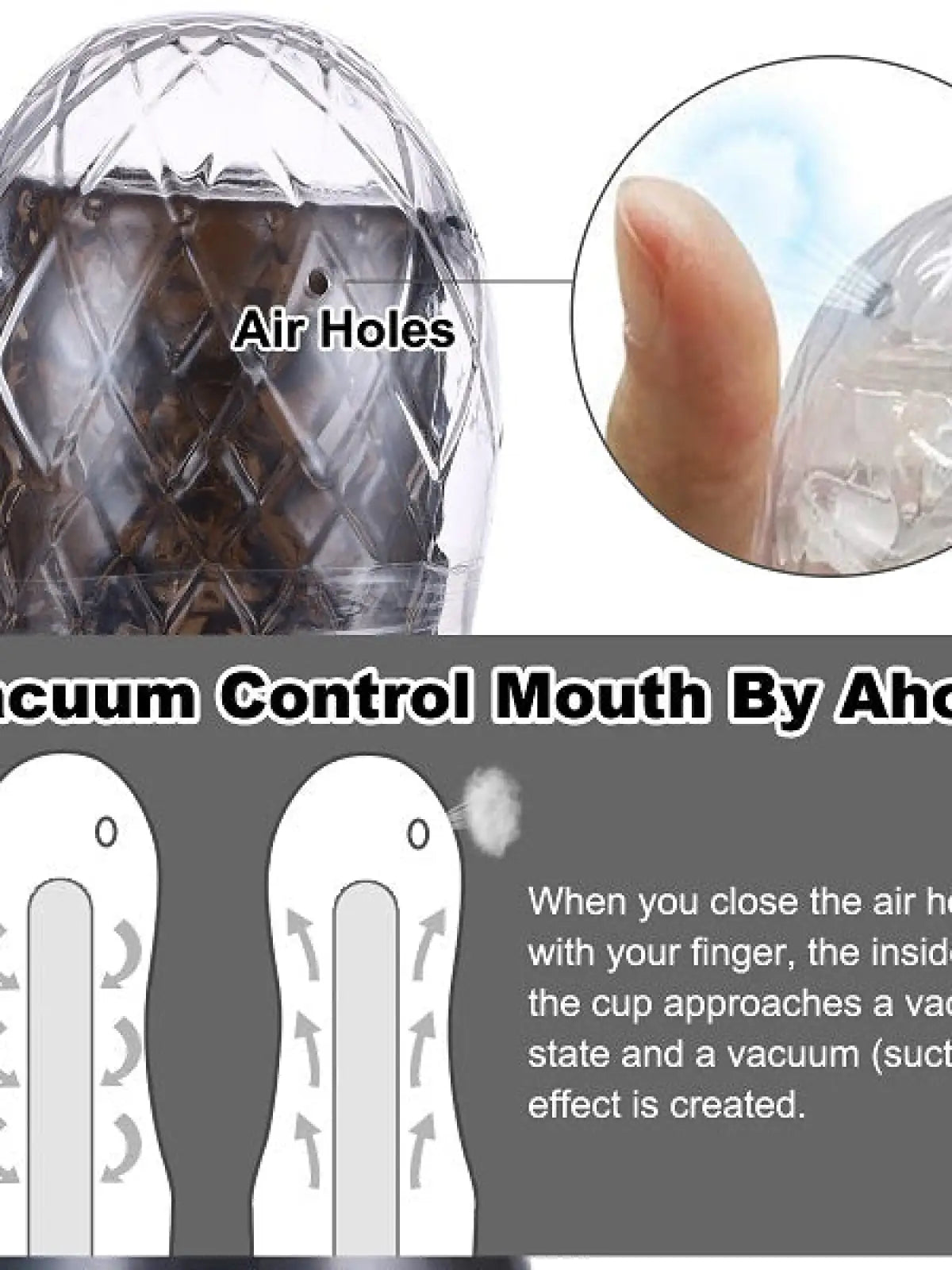 Tiukka tekovagina miehille – realistinen tuntuma, nystyröity sisärakenne ja irrotettava insertti. Ilmareikä