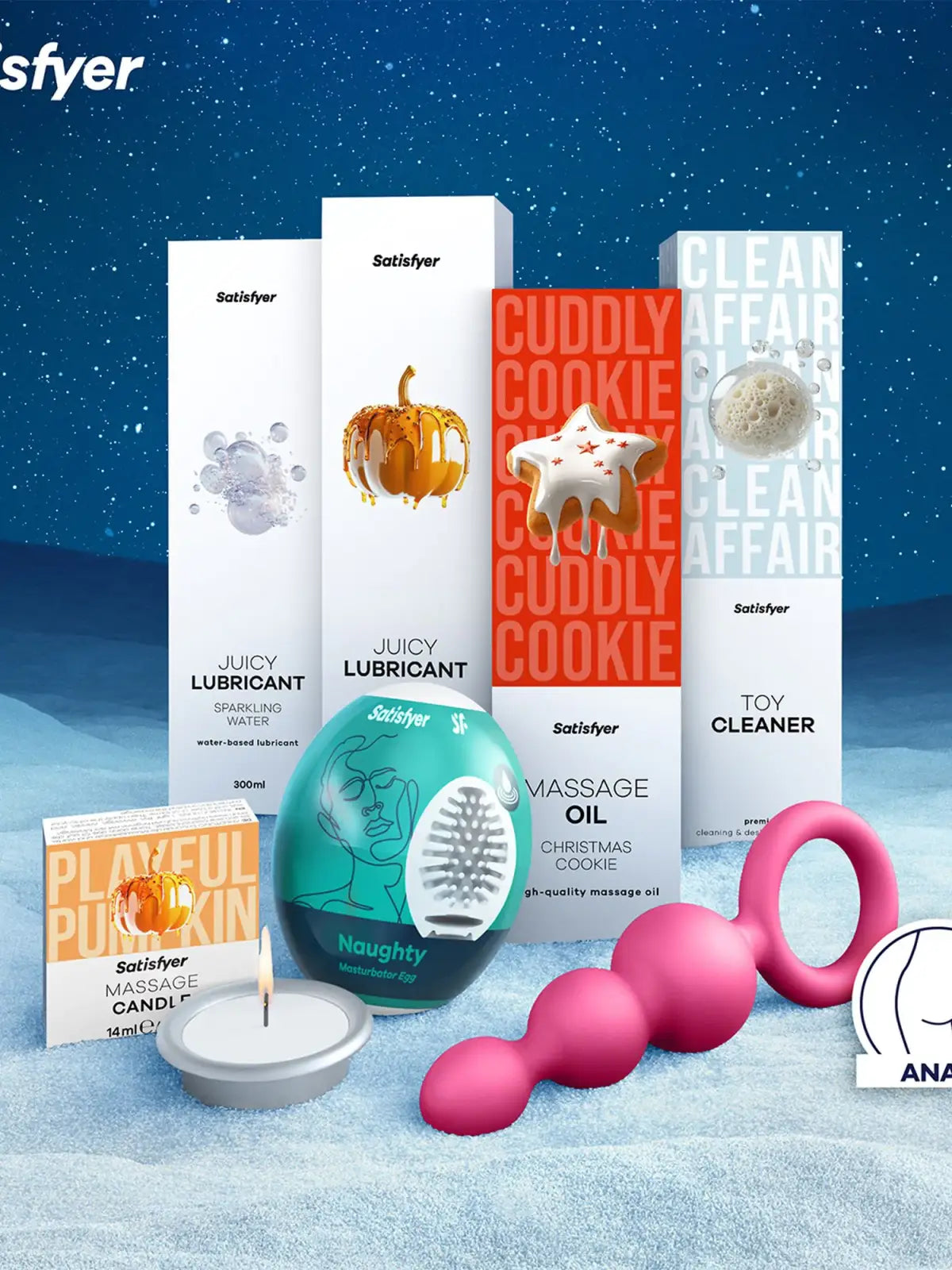 Muuta "kihelmöintikellot" "kihelmöintikelloiksi" tänä jouluna Satisfyer DELUXE -joulukalenterin avulla. Se on aistillinen valikoima kaikkea mitä ikinä tarvitsetkaan loputtomiin jännityksiin lakanoiden välissä.