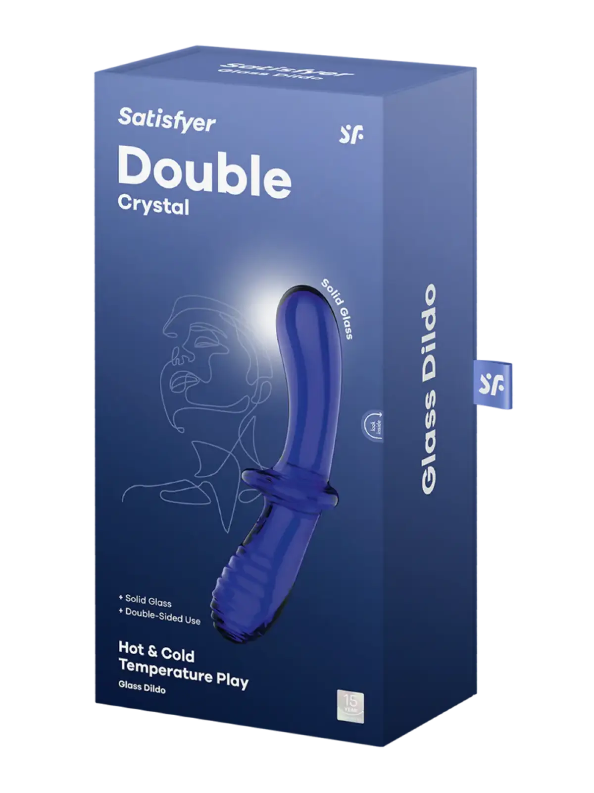 Satisfyer Double Crystal | Dildot | Erotiikan