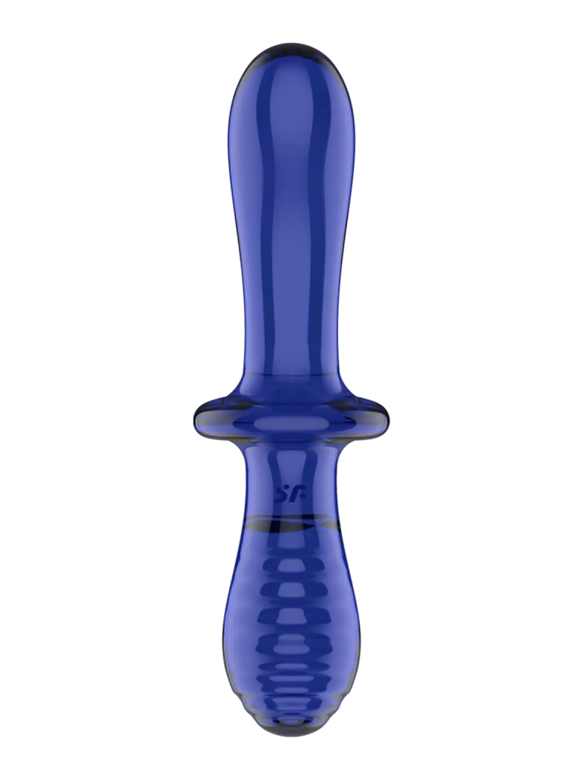 Keskellä oleva leveä kahva takaa turvallisen otteen ja rajoittaa liukumisen anaalikäytössä.