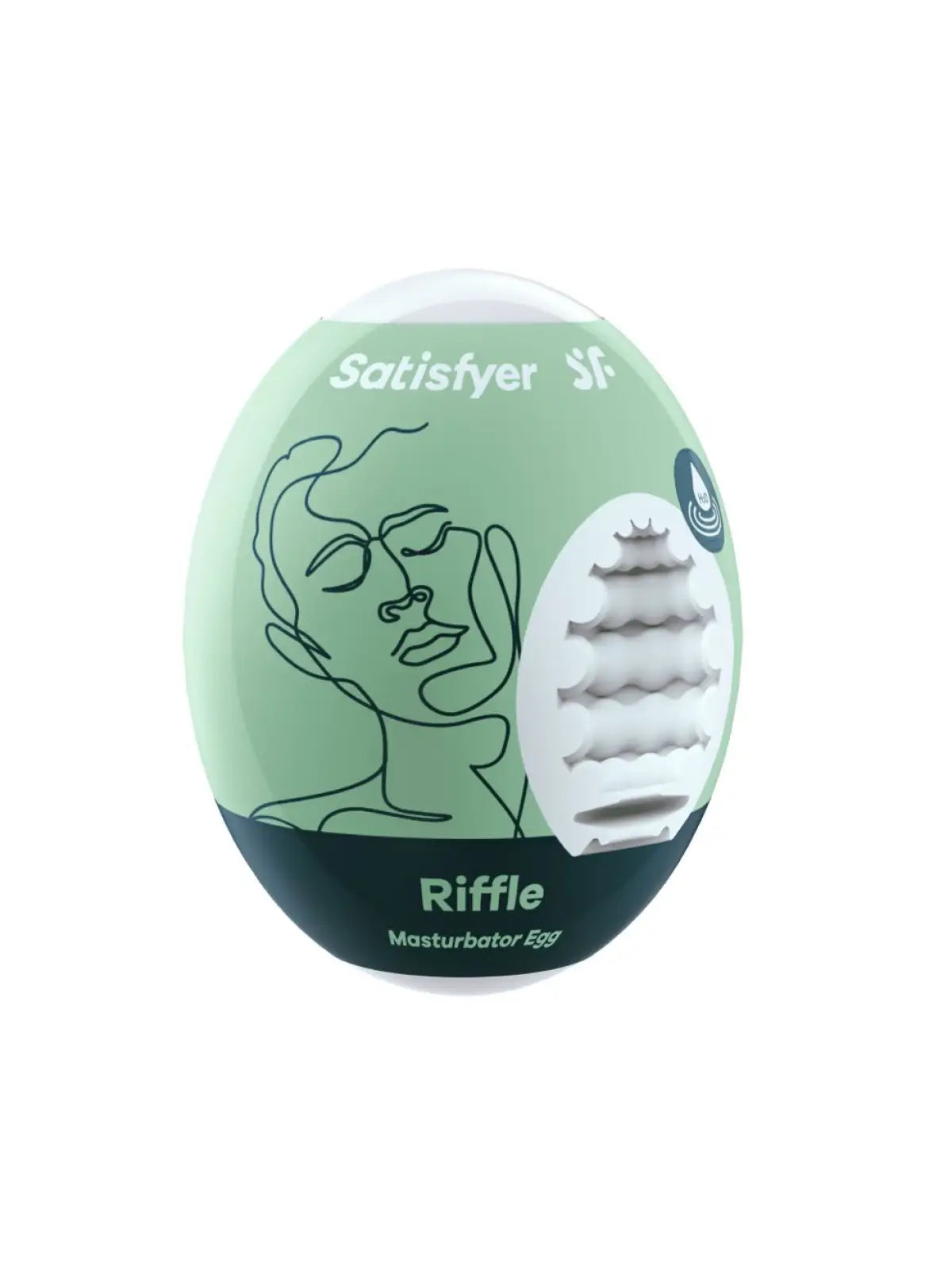 Satisfyer Egg Masturbaattori Riffle | erotiikanaika
