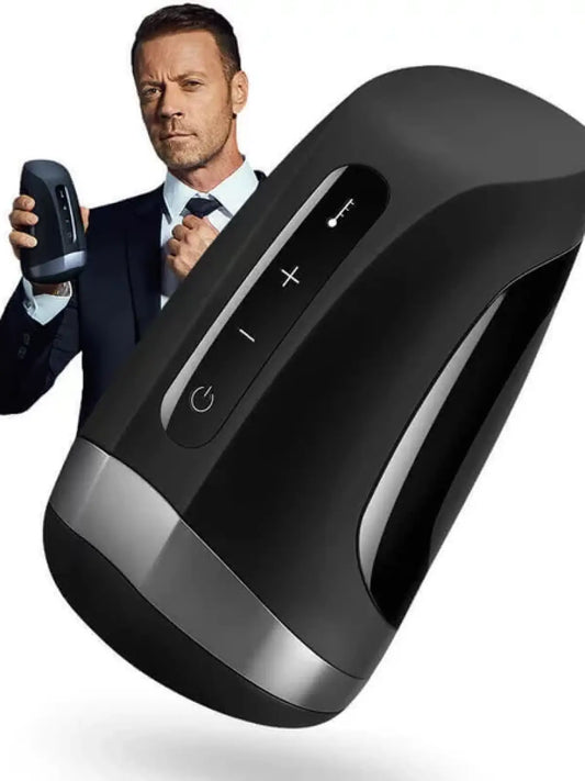 Satisfyer Men Heat on lämmitettävä masturbaattori, joka tarjoaa realistisen tuntuman ja intensiivistä nautintoa.