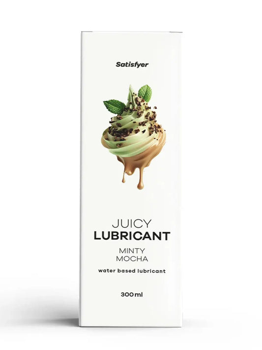 Satisfyer Minttu Mocha -liukuvoide yhdistää kahvin syvyyden ja mintun raikkauden silkkiseksi, aisteja herättäväksi nautinnoksi.