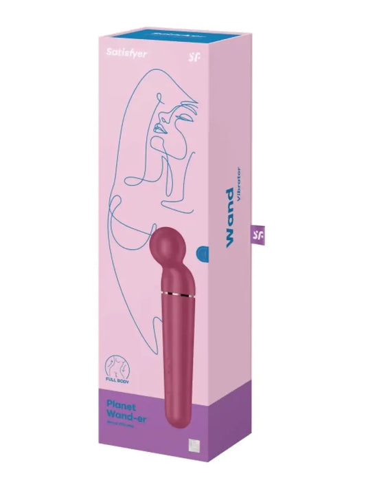 Satisfyer Planet Wand Er röd