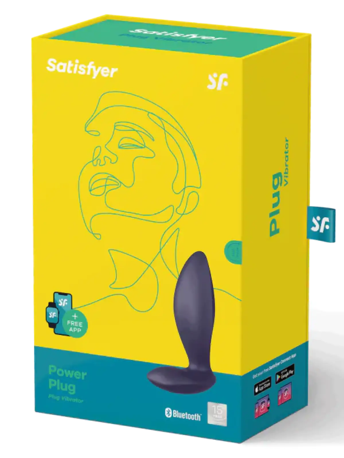 Satisfyer Power Plug anustappi luumu | Anustapit | erotiikanaika