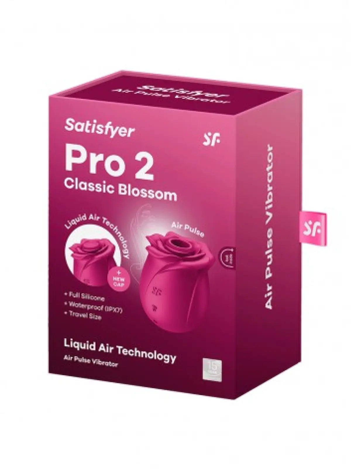 Satisfyer Pro 2 Classic Blossom | Klitoriksen kiihottimet | erotiikanaika