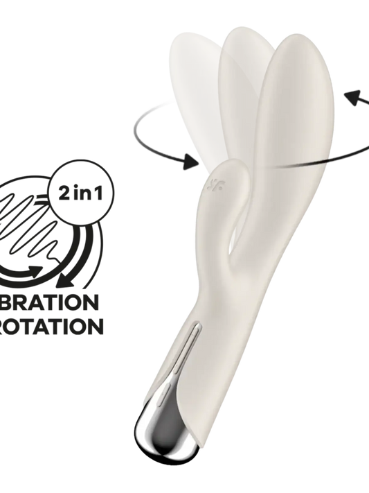 Satisfyer spinning rabbit 1 vibralliset sauvat erotiikan – tehokas hieromasauva koko kehon nautintoon.