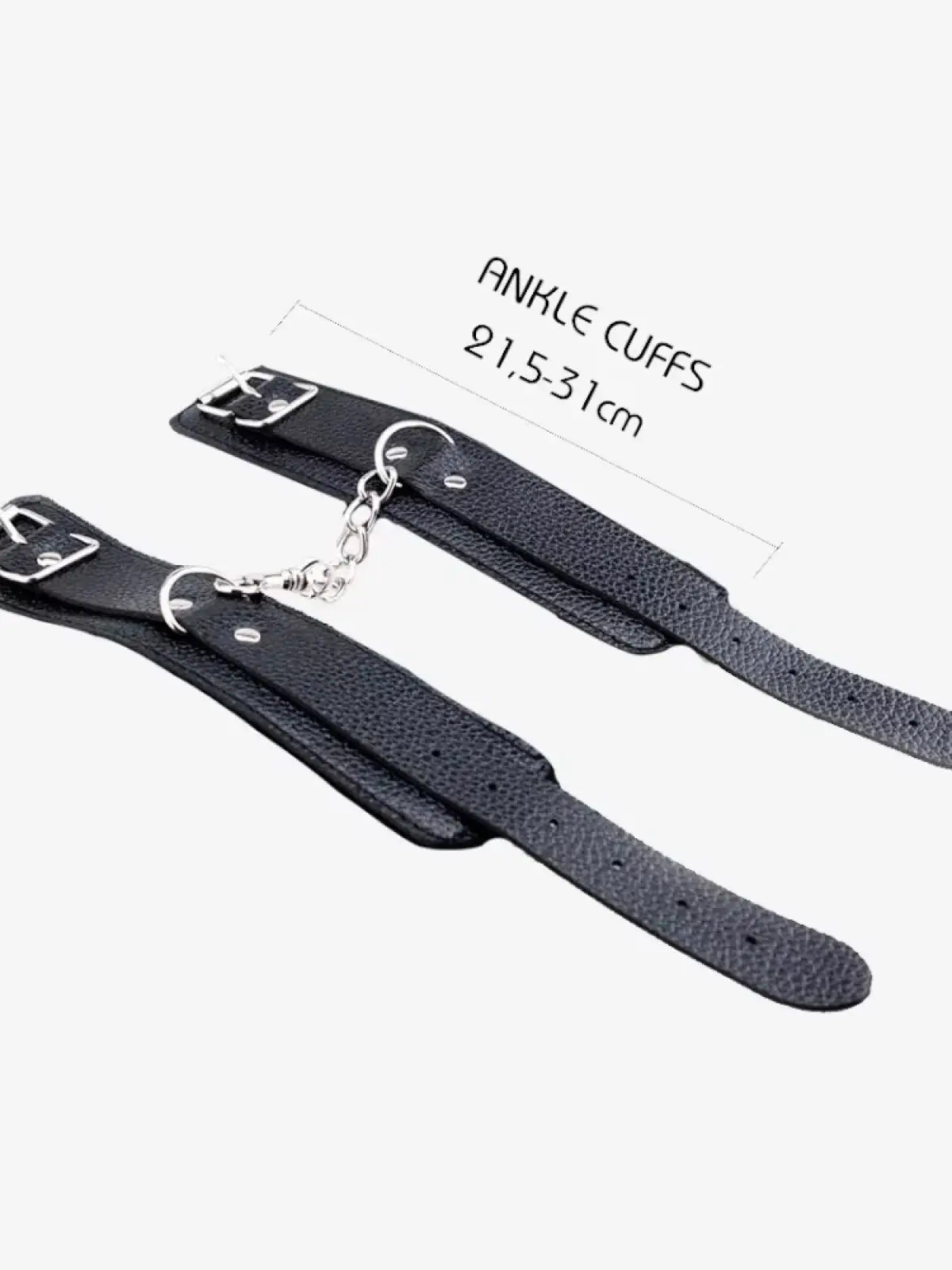 Secret Desires Bondage -setti sisältää 8 eroottista välinettä, jotka sopivat aloittelijoille ja kokeneille nautiskelijoille.
