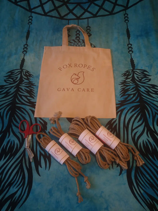 Shibari-sidonnan aloituspakkaus | Sidontaa ja muuta kivaa | erotiikanaika