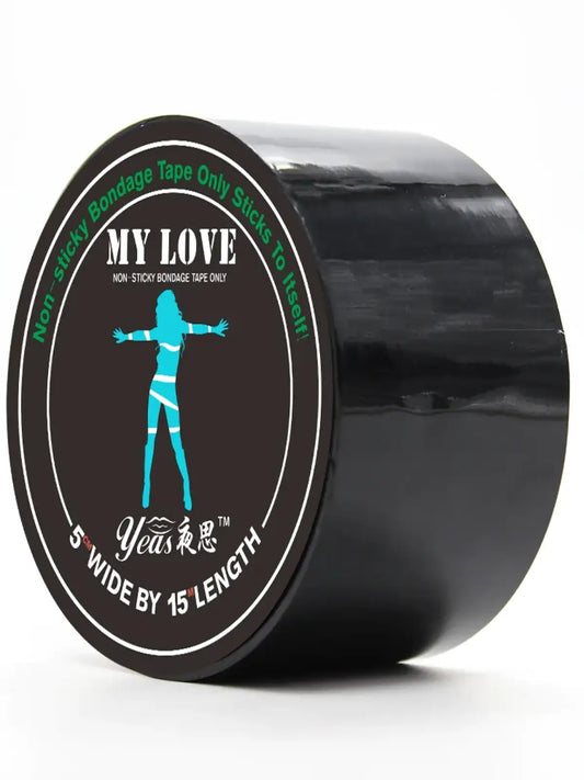 Sidontateippi musta muuta kivaa erotiikan – aistileikkeihin suunniteltu väline nautinnollisiin sidontakokemuksiin.