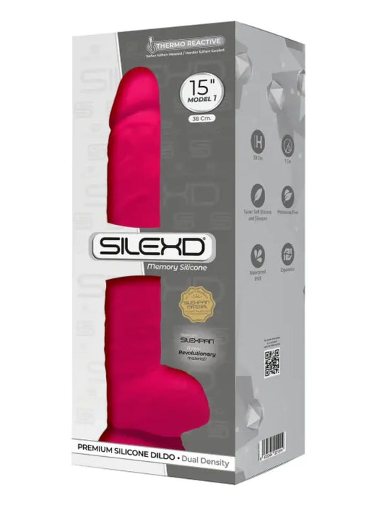 SileXD dildo `15 pinkki | Dildot | erotiikanaika