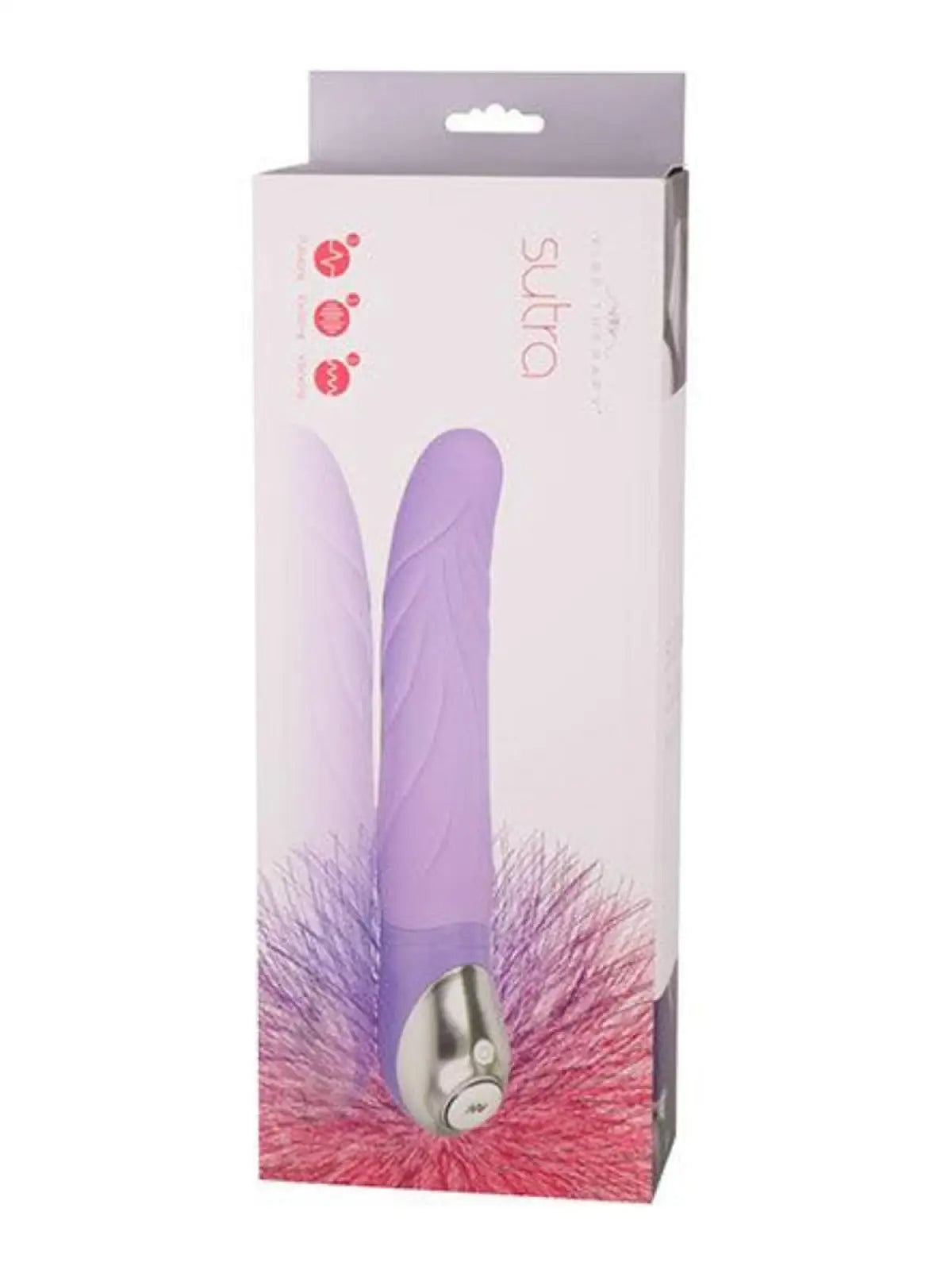 Vibe Therapy Sutra vibraattori, 7 tärinäasetusta, vesitiivis, pehmeä lääketieteellinen silikoni ja kosketuspainikkeet helppoon käyttöön.