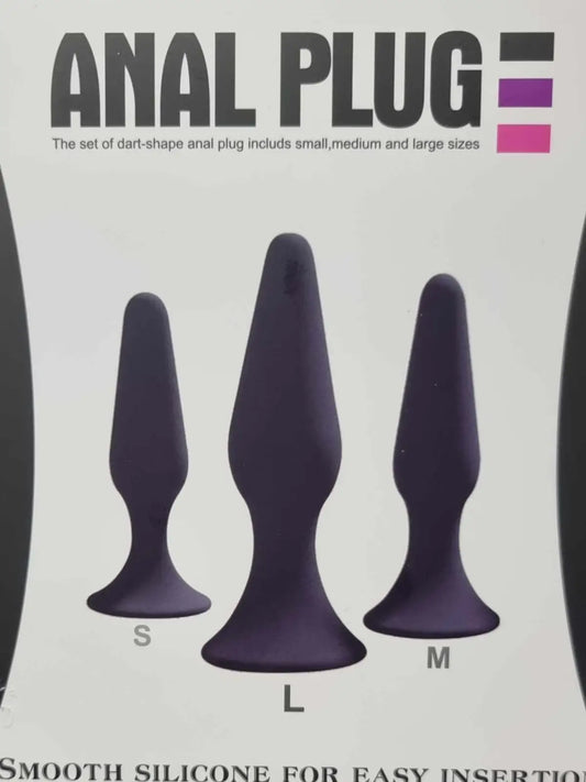 Tappisetti 3 kpl | Anustapit | erotiikanaika