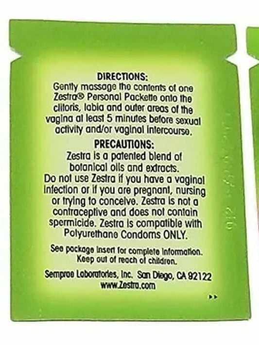 Zestra kiihotusöljy | Parempaa seksiä naisille | erotiikanaika