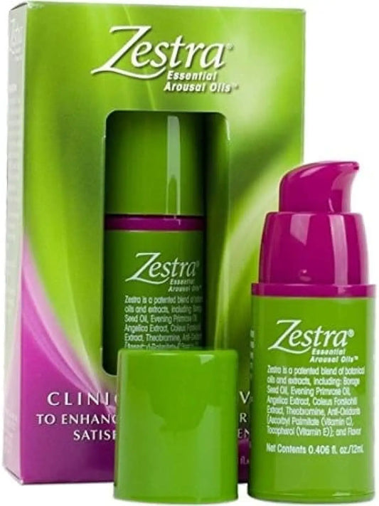 Zestra kiihotusöljy pumppupullo | Parempaa seksiä naisille | erotiikanaika