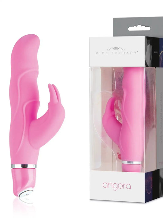 Vipe Therapy- Angora vibraattori&nbsp;
Vibe Therapy Angora on poikkeuksellisen monikäyttöinen laite, joka on valmistettu huokosettomasta, hygieenisesti valmistetusta silikonista hauskan ja viehättävän pinkin värisenä. Siinä on seitsemän värähtelytilaa sykkivään ja intensiiviseen liikkeeseen