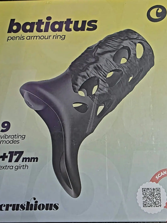 Batiatus-penisrengas tarjoaa 9 värinätilaa, silikonisen rakenteen ja USB-latauksen. Vedenpitävä nautintolelu tuo vaihtelua intiimeihin hetkiin.