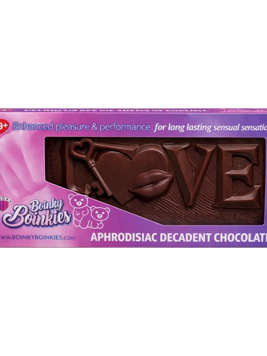 Seksisuklaa
Aphrodisiac Chocolate; suklaa kohtaa intohimon leikkisällä twistillä!
