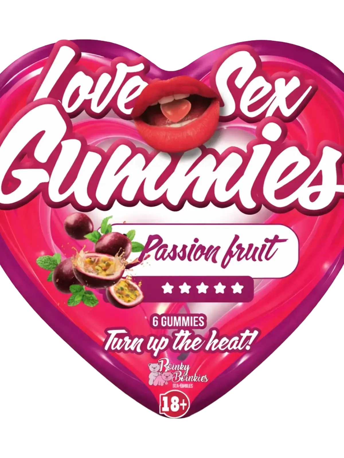 Boinky - Love Sex -karkit - makuna Passionhedelmä.