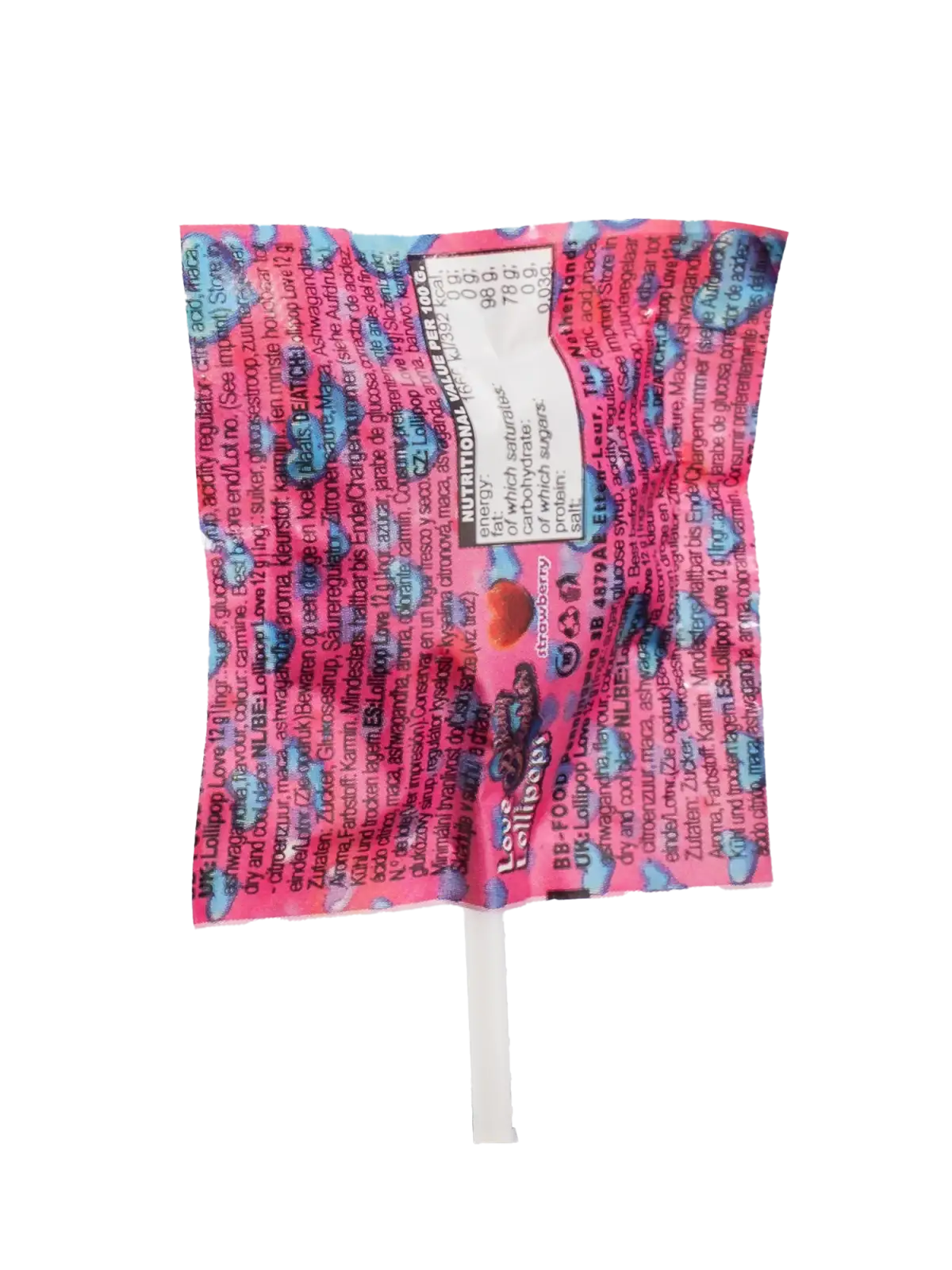 Boinky - Seksitikkari Pink Bucket&nbsp;
Makeaa nautintoa luonnollisella piristyksellä.
Nauti herkullisesta ja leikkisästä kokemuksesta Love Lollipops Strawberry -tikkareiden kanssa.
Nämä pehmeät hedelmäiset tikkarit tarjoavat rikkaan mansikan maun yhdistettynä huolella valittuihin luonnollisiin ainesosiin hauskaa ja hyvää oloa varten.
Makea hemmotteluhetki, joka kirkastaa jokaisen hetken.
Yksi nuolaisu ilahduttaa, yksi hetki kohottaa.