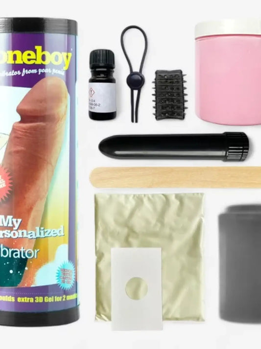 Tee oma dildokopio helposti – sarja sisältää muotin, silikonin ja moottorin aidon kalun jäljennökseen kotona.