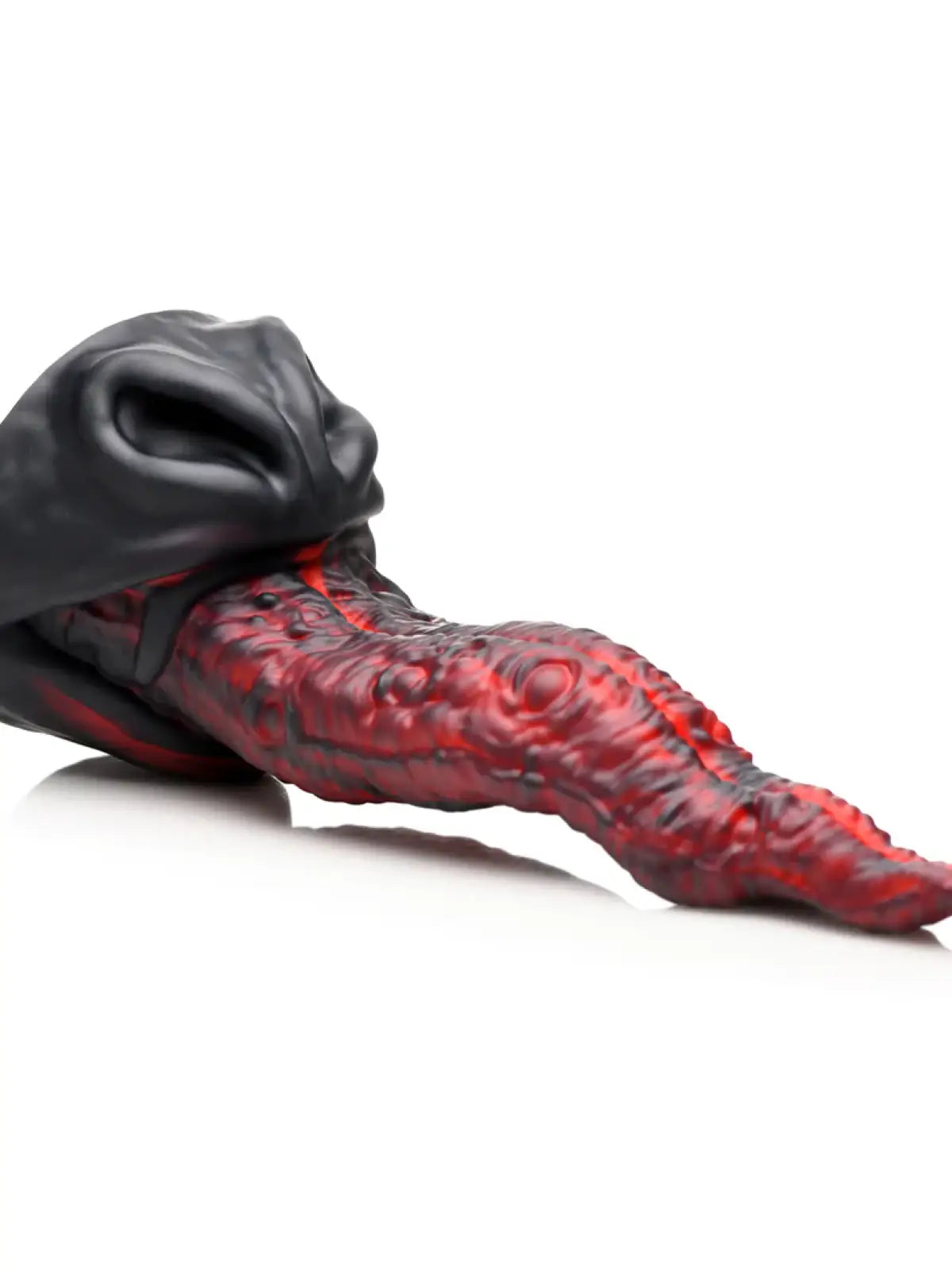 Creature Cocks Dragon Tongue silikoni dildo
Tämä hurja kieli on valmis liukumaan sisääsi. Upeat muodot ja näyttävät värit.
Kokonaispituus 23.4cm
Asetettava pituus 19cm
Kapein halkaisija 2.3 cm
Levein halkaisija 6.1 cm

Huomautus: Käytä vain vesipohjaisten liukuvoiteiden kanssa parhaan tuloksen saavuttamiseksi.
