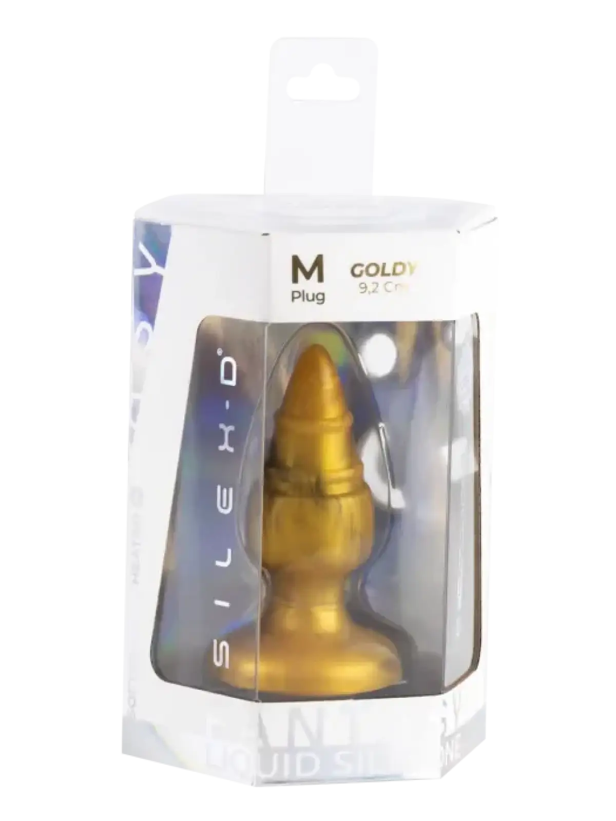 Elegantin ja mukavan anaaliseksin ystäville
Goldy M -tappi yhdistää tyylikkään muotoilun mukavaan istuvuuteen. Keskikokoinen tappi tekee siitä ihanteellisen sekä aloittelijoille että käyttäjille, jotka haluavat laajentaa kokemustaan. Sileä pinta varmistaa sujuvan penetraation, kun taas ergonominen muoto tarjoaa maksimaalisen hallinnan ja mukavuuden. Täydellinen sekä yksin että parisuhteessa käytettäväksi.